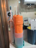 小米狼电动冲牙器家用便携超声波洗牙器伸缩水箱除牙石防水水牙线口腔洁牙结石去除器儿童成人 伸缩款-渐变粉蓝-配四个头 4支喷头 洁齿护龈 实拍图