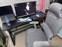灏森梦电脑桌台式电竞游戏桌椅套装碳纤维纹理组合桌子家用办公学习书桌 【Max-配件款】碳纤维+黑架140CM 实拍图
