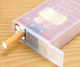 塑料香烟盒软包翻盖硬盒透明抗压防水防潮烟壳通用20支烟盒保护套 软包滑盖2个 实拍图