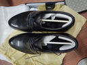 金利来（Goldlion）【新年礼物】男鞋正装鞋冬季柔软舒适加绒皮鞋502740432ALL黑42 实拍图