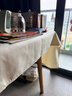 京东京造大白桌布餐桌布防水防油免洗布艺桌布垫加厚台布茶几垫 137x180cm 实拍图