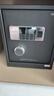 得力保险柜家用型 半导体指纹密码多种解锁方式办公保险箱 曜臻黑45CM AE620 实拍图