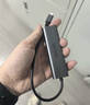 联想（Lenovo）USB3.0分线器拓展坞扩展坞转千兆网口RJ45有线网卡转接头笔记本电脑USB扩展器小新一拖四转换器 实拍图