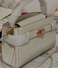 CHARLES&KEITH鳄鱼纹凯莉包手提斜挎婚包包女包生日礼物新年礼物CK2-50270880-1 Ivory象牙色 S 实拍图