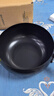 正宗章丘铁锅无涂层大肚锅手工锅家用加深不粘小火锅电磁炉通用 手工锻打玻璃盖（赠铁铲） 24cm 实拍图