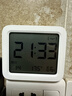 米家小米 米家智能温湿度计3 蓝牙智能联动家用室内车内高精度温湿度计 多功能时钟桌面摆放壁挂温度计 实拍图
