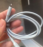ANKER安克 充电线【MFi认证】苹果iphone11/12/13/14手机充电器3Atype-c转lightning快充数据线 0.9m蓝 实拍图