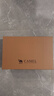 骆驼（CAMEL）男士加绒套脚快穿牛皮商务休闲运动皮鞋 G14A220724R 黑色 39 实拍图
