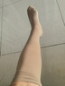振德医用静脉曲张弹力袜 压力二级短筒闭口 静脉曲张袜 压力袜肤色 L 实拍图