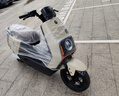爱玛电动摩托车 辉腾长续航大动力智能APP操控72V电池轻便高速电瓶车大牌极酷爱玛电动车电摩  茶白 实拍图