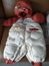 巴拉巴拉童装婴儿连体羽绒服连体衣宝宝衣服2025冬装哈衣爬服萌趣男童女童 实拍图