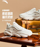 安踏喵喵鞋丨关晓彤同款老爹鞋女鞋秋冬季皮面厚底增高运动休闲小白鞋 实拍图