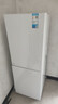 美的（Midea）181L两门冰箱白色两门小户型客厅家用电冰箱租房宿舍低音节能低噪可冷藏冷冻不占地MR-190E 实拍图