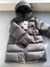 保姆鹅  【风墙】儿童羽绒服宝宝中长款护脸加厚外套保暖童装[NG2664] 可可 130 实拍图