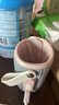 babycare婴儿奶瓶套奶瓶防护袋奶瓶保护壳便捷随身携带奶瓶保温套 摩恩蓝 实拍图
