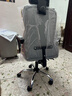 锦汐电脑椅办公椅子电竞椅家用人体工学椅老板椅主播靠背椅皮革转椅 灰色+4级杆+乳胶【二代升级】 实拍图