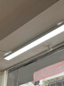 灯灵办公吊线灯LED长条灯吸吊两用超亮节能办公写字楼超市商场工程工业专用平板灯 白框直角 120*10*4cm 40W白光 实拍图