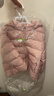 优衣库婴幼儿宝宝PUFFTECH空气棉服可机洗拉链连帽外套478427 10 水粉色 90 实拍图