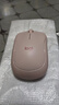 罗技（Logitech）M221轻音鼠标 无线鼠标 办公鼠标 对称鼠标 带无线微型接收器 茱萸粉 实拍图