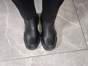 他她TATA喵爪靴2025秋冬百搭时装靴女短靴新款弹力靴 黑色（绒里） 35 实拍图