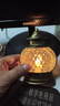 【露营灯】创意复古手提小夜灯网红迷你氛围小马灯桌面摆拍油灯 蜂窝手提小夜灯【古铜色1个】 实拍图