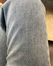 相伊恋人高腰阔腿裤牛仔裤女26年春秋季新款宽松直筒小个加绒拖地休闲裤子 怀旧蓝 【竖双扣款-55棉】 L 【建议110-125斤】 实拍图