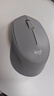 罗技（Logitech）M330 轻音鼠标 无线鼠标 办公鼠标 右手鼠标 带无线微型接收器 灰色 实拍图
