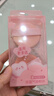 名创优品（MINISO）软滑双面气垫粉扑美妆蛋粉饼干湿两用 粉色2个装 实拍图