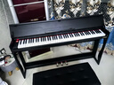 海蒂诗 电钢琴88键重锤电子钢琴儿童初学幼师专业成人家用数码立式钢琴 P-310木纹黑-蓝牙-重力度-配琴凳 实拍图