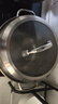 炊大皇304不锈钢双层蒸锅家用复合底汤锅蒸馒头包子可视可立高拱盖28cm 实拍图