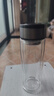 【京东物流配送】高硼硅双层玻璃杯大容量泡茶杯水杯子茶水分离杯 【双层加厚】茶杯350ml1只 实拍图