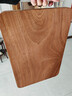 双枪乌金檀木整木菜板 百年龄砧板家用切菜案板抗菌实木菜板45*30*2.5 实拍图