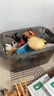 加度 透明收纳箱家用车用衣服物玩具大号整理箱储物箱子塑料筐收纳盒 实拍图