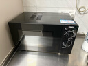 格兰仕（Galanz）微波炉烤箱一体机 平板式不锈钢内胆23升大容量家用光波炉机械旋钮操作简单G80F23SP-M8(S0) 实拍图