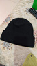 回力毛线帽男士秋冬季包头保暖针织帽子嘻哈时尚潮牌显脸小冷帽百搭 黑色 均码 实拍图