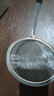 不锈钢漏勺过滤网筛极细家用滤油勺厨房油渣勺打沫勺一体成型 食品级不锈钢 大号【强厚升級+超密过滤】 实拍图
