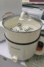 九阳（Joyoung）电煮锅电热锅泡面火锅宿舍小电锅电蒸锅寝室2.5L蒸煮一体蒸屉蒸笼电蒸锅HG25-G201S 实拍图