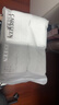 康尔馨酒店毛巾 纯棉加厚吸水面巾 2条装洗脸巾 白+灰 75*40cm 180g 实拍图