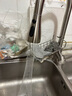 京东京造 厨房水龙头 抽拉式洗菜盆龙头 304不锈钢360°旋转冷热水3功能 实拍图