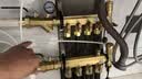 金角金牛地暖地热集分水器黄铜大流量方体加厚主管32/1寸支路20/4分 4路方体大流量铜分水器五件套 实拍图