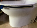 九牧（JOMOO）马桶 家用虹吸式马桶大冲力节水坐便器 防臭瞬冲 易洁抗菌马桶 行业爆款-双旋暴风冲11370-400坑 实拍图