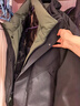 鸭鸭（YAYA）王一博同款新山系户外登山羽绒服男女士同款2025新款休闲外套YX 黑色 XL /180/96A 实拍图