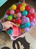 费雪（Fisher-Price）儿童海洋球玩具球 婴幼儿认知波波球5.5cm(100个)生日礼物礼品 实拍图
