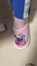 小马宝莉（MY LITTLE PONY）儿童棉拖鞋室内秋冬保暖防滑6-12岁中大女童加绒棉鞋 粉36-37码 实拍图