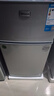 日普（RIPU）小冰箱迷你小型双门家用一级能效宿舍出租房办公室节能省电冷藏冷冻电冰箱 【一级能效】76升银色【3天不到1度电】 实拍图