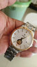 斯诺威登 RUNOSD R瑞士正品男士全自动机械表时尚防水商务男表一帆风顺夜光真钻男表 一帆风顺-送皮带 40mm 实拍图