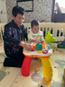 谷雨游戏桌多功能学习桌儿童婴儿玩具男女孩早教机生日礼物 谷雨游戏桌（配充电电池款） 实拍图