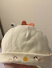 贝肽斯婴儿帽子春秋季德绒胎帽新生儿宝宝0一6月初生无骨护囟门帽 实拍图