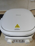 美的（Midea）电饼铛 电饼档家用上下盘可拆 电蒸锅火锅炒锅煎饼烙饼 三明治机早餐机75mm加深火力可调JKC2875新 实拍图