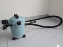 亿力吸尘器家用电器大功率车用桶式手持颜值款 工业吸水吸尘机干湿两用地毯大吸力小型有线小蓝桶12L  实拍图
